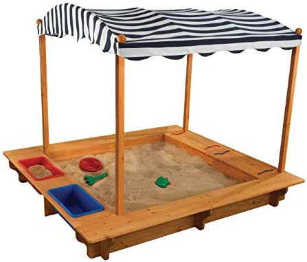 turtle play sandbox with canopy
