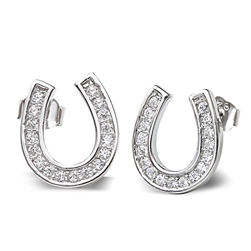 Horseshoe Earrings Kritters in the Mailbox Horseshoe Earring