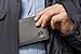 LAGOART Genuine Leather Bifold Wallets For Men Front Pocket Slim Mens Wallet 2 ID Window
