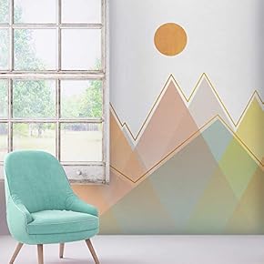 Wall Mural Simple Nordic Style Removable Self-Adhesive Large Wallpaper - 66x96 inches