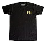 Qraphic Tee Men's FBI T-Shirt
