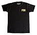 Qraphic Tee Men's FBI T-Shirt
