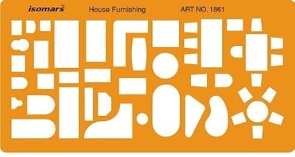 Fineart 1 100 Skala Architektonische Zeichnung Vorlage Schablone