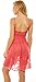 ADOREJOY Women's Lace Babydoll Lingerie Set(XL,Watermelonred)