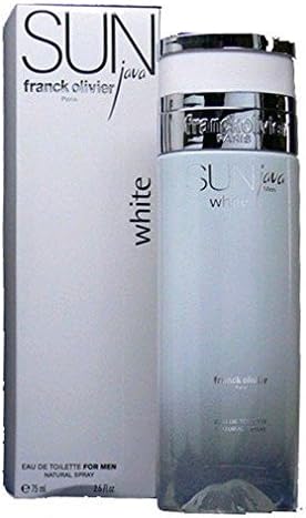 Frank Olivier Sun Java Eau de Toilette Spray for Men, White, 2.5 Ounce by Frank Olivier
