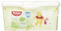Huggies Natural Care Fragrance Free Baby Wipes Tub, 64 ct