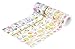 Washi Masking Tape Set of 24, Decorative Masking Tape Collection,Tape for DIY Crafts and Gift Wrapping Office Party Supplies
