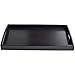 Kidcia Wood Tray with Handle Serving Tray Serving Platters Easy Arrangement Wooden Tray Gift Idea Interior Decoration-Black(14.2x9.1x1.6'')