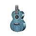 Enya EUC-MAD Concert Ukulele Solid Gloss Mahogany 23 Inch Wiping Blue with High-end 15mm Padded Gig Bag