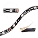 BTF-LIGHTING WS2811 IC=RGB+IC Addressable Dream Color LED Strip 16.4FT 30LEDs/m 10Pixels/m IP65 Splash Proof Black PCB Flexible DC12V Chasing Effect for Home Indoor Decor(No Adapter or Controller)
