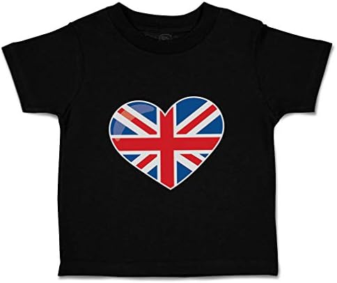Custom Baby & Toddler T-Shirt London Doll British Flag Cotton Boy Girl Clothes