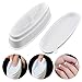 Ownsig Nail Dip Container French Nail Dipping Powder Jar Tray Nail Line Mold PVC French Tray Manicure Mould DIY Nail Art Tool for Smile Lines