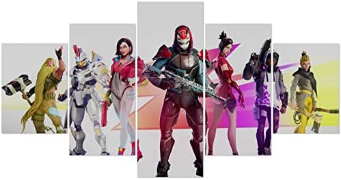 Jackethings Video Game Canvas Poster and Prints Unframed for Home Decoration Wall Decor Living Room Bedroom Boys Kids Room Game Hero Team