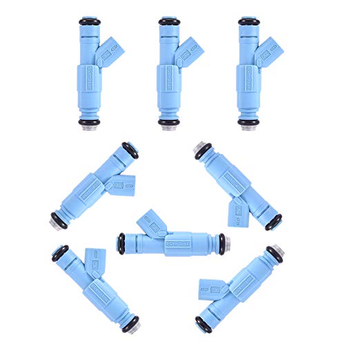Catinbow 0280155849 8PCS Engine Fuel Injector 822-11149 XF1E-A5B CM4902 for Chrysler Aspen Dodge Dakota Durango Ram 1500 4.7L 4 Nozzle