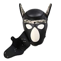 Moleney Adults Neoprene Puppy Hood Mask, Removable