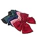 Honbay 5PCS Stylish Big Bow Satin Hair Clips Barrettes