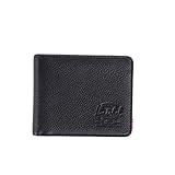 Herschel Supply Co. Men's Hank  Wallet, Black Pebble Leather, One Size