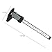 Illumifun Electronic Digital Caliper 6 Inch - Plastic Vernier Caliper, Caliber Measuring Tool, 0-6 Inch/0-150 mm Micrometer Ruler with Large LCD Screen, Auto-Off Featured Calipers (Black)