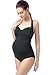 Momo Maternity UPF 50+ One Piece Halter Swimsuit