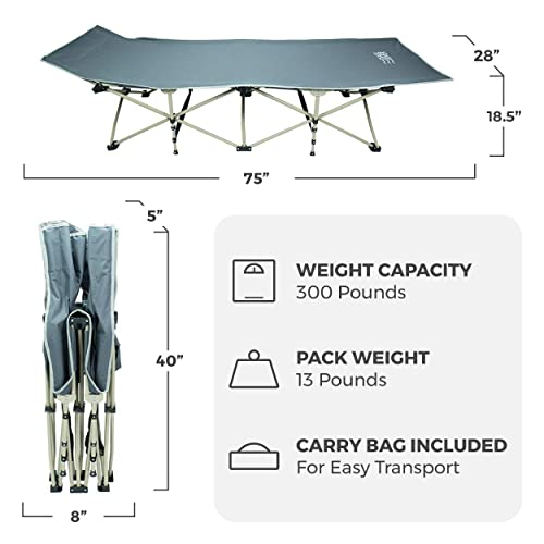 OSAGE RIVER Camping Cot for Adults Folding Camping Cot Portable