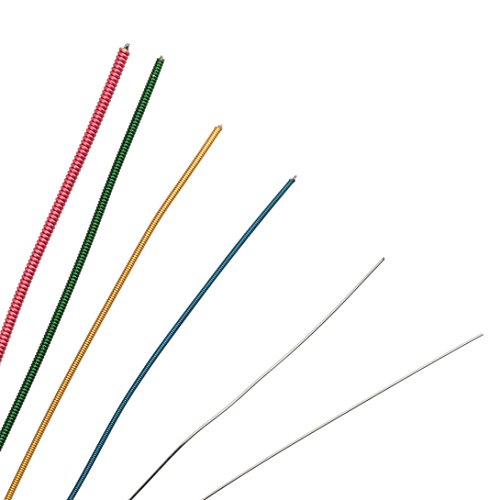 Baynne Colorful 1-6 E B G D A E Rainbow Colorful Strings Set for Acoustic Guitar