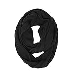 Wrapables Winter Warm Cable Knit Infinity Scarf and Beanie Set Wrapables Winter Warm Cable Knit Infinity Scarf and Beanie Set