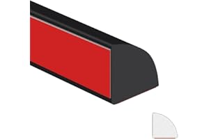 Flexible Quarter Round Molding,Flexible Molding Trim Self Adhesive,Peel and Stick Trim for Wall Edge Corner,Cabinet Edge,Coun