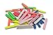 Mini Nail Files and Buffers, Bright, Colorful, Assorted Salon Boards, USA Made, 3.5 Inches Long by 3/4 Inch Wide (50 Pack)