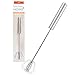 Kitchen + Home Super Whisk Stainless Steel Rotating Push Whisk Mixer and Milk Frother