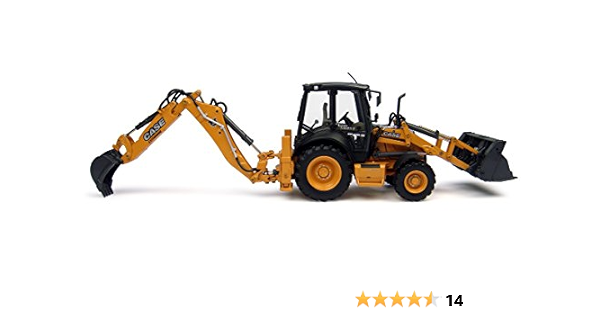 diecast case backhoe