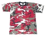 Rothco Camouflage T-Shirt, Red Camo, 3XLarge