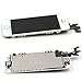 For iPhone 5S LCD Display Touch Screen Digitizer Glass Lens with Camera and Home Button Assembly Repair Replacement with Tools White