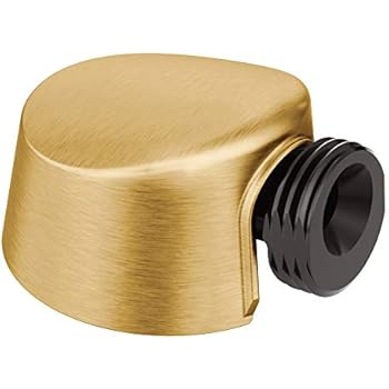 Moen A725BG Round Drop Ell for Handheld Showerh Connection, Brushed Gold