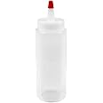 Wilton Mini Squeeze Bottles - These Small Squeeze Bottles Are Ideal for Portioning Out Sauces and Condiments, 6 oz., 2-Piece, Plastic