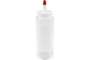 Wilton Mini Squeeze Bottles, Reusable Plastic Bottles for Candy Melts, Sauces & Baking Decorations, 6 oz., 2-Count