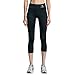 Compression Capri Pants w HIDDEN Pocket NO SEE-THRU UV Protection & GUSSETED Crotch! Body Slimming Compression for Yoga, Fitness & Gym and AMAZING SLIM FIT AND FEEL!
