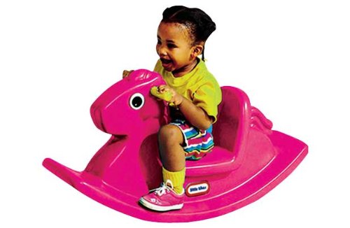 little tikes rocking horse pink