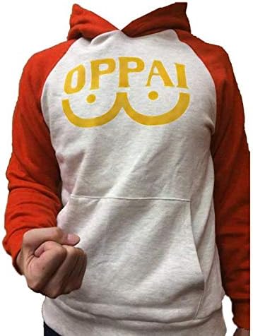 DingChen One Punch Man Hero Saitama Oppai Hoodie Hoodie Jacket Sweats