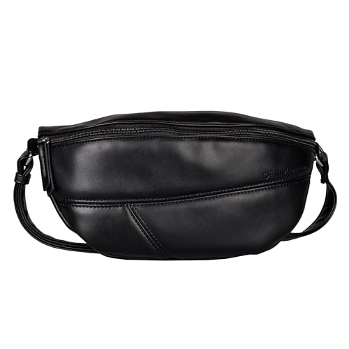 TOM TAILOR Denim Milla - Borsa crossover da donna, Nero, Nero, S