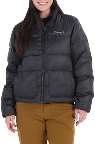 Amazon.com: Marmot Womens Mountain Down Jacket Black LG : Clothing 