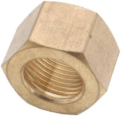 Anderson Metal Corp 700061-10 Lo Lead Nut 5/8 - Brass (pack of 10) by Anderson Metal