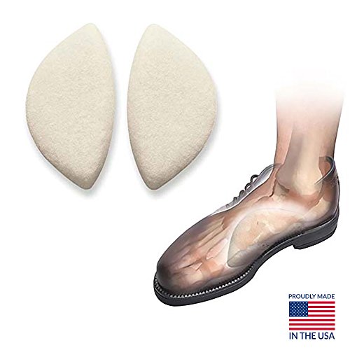 Arch Support Insoles to Relieve Arch Pain, Durable Foot Arch Support Shoe Inserts for Flat Feet - Flat Foot Arch Support Self Adhesive and High Arch Support - Hapad Scaphoid Pads Medium (Pack of 12 Pairs)