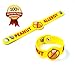 Jayour 2 Pack - Adjustable Size Peanut Allergy Bracelets For Kids