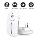 Sensky [2 Pack Plug in Night Light with Auto Dusk to Dawn Sensor, Brightness Adjustable, Dimmable Night Light for Bathroom, Kitchen, Hallway, Stairs, Garages (with Front Light and Back Light)