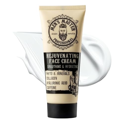 Men's Master Moisturising Cream Regenerating Face for Men | Anti-Wrinkle | Enriched with Collagen, Minerals and Hyaluronic Acid, 75 ml