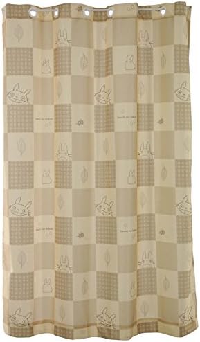 partition of narumikk room , accordion partition goodwill eyelet with the blindfold hide and seek Totoro beige 10-192