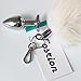 Fosrion Versatile Tail Stainless Steel Fox Tail: Sensual Anal Plug & Stylish Keychain (Small Plug, White)