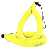 Waterproof Camera Float Strap, (2-Pack) MoKo Floating Foam Wrist Strap Hand Strap for Underwater Digital Cameras, GoPro, Nikon, Olympus, Canon, Camcorders, iPhone, Oakleys, Sunglasses - Yellow
