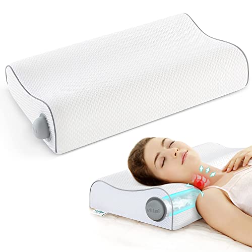 willai Cervical Pillow for Neck Pain Relief,Adjustable Neck Pillow