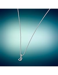 HQCROW - Abalorio de plata de ley 925 con estetoscopio de enfermera